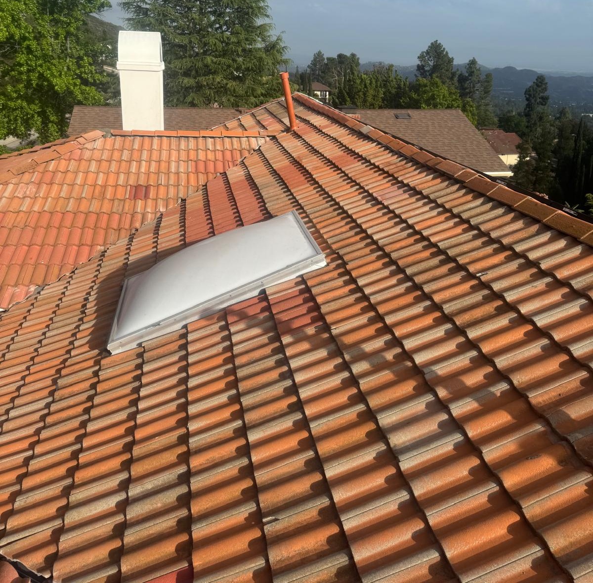 Tile Roofing project