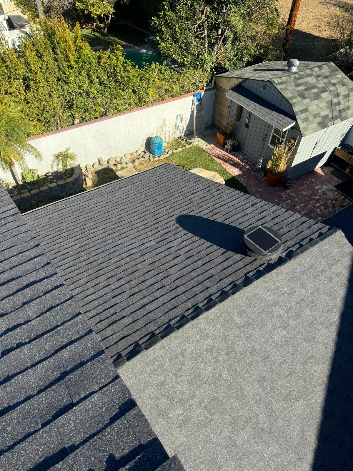 Shingle Roofing project